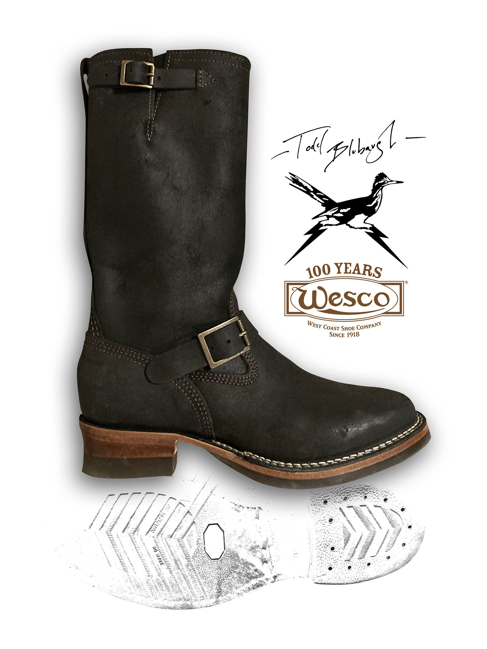The BLUBAUGH Engineer Boot — TODD BLUBAUGH